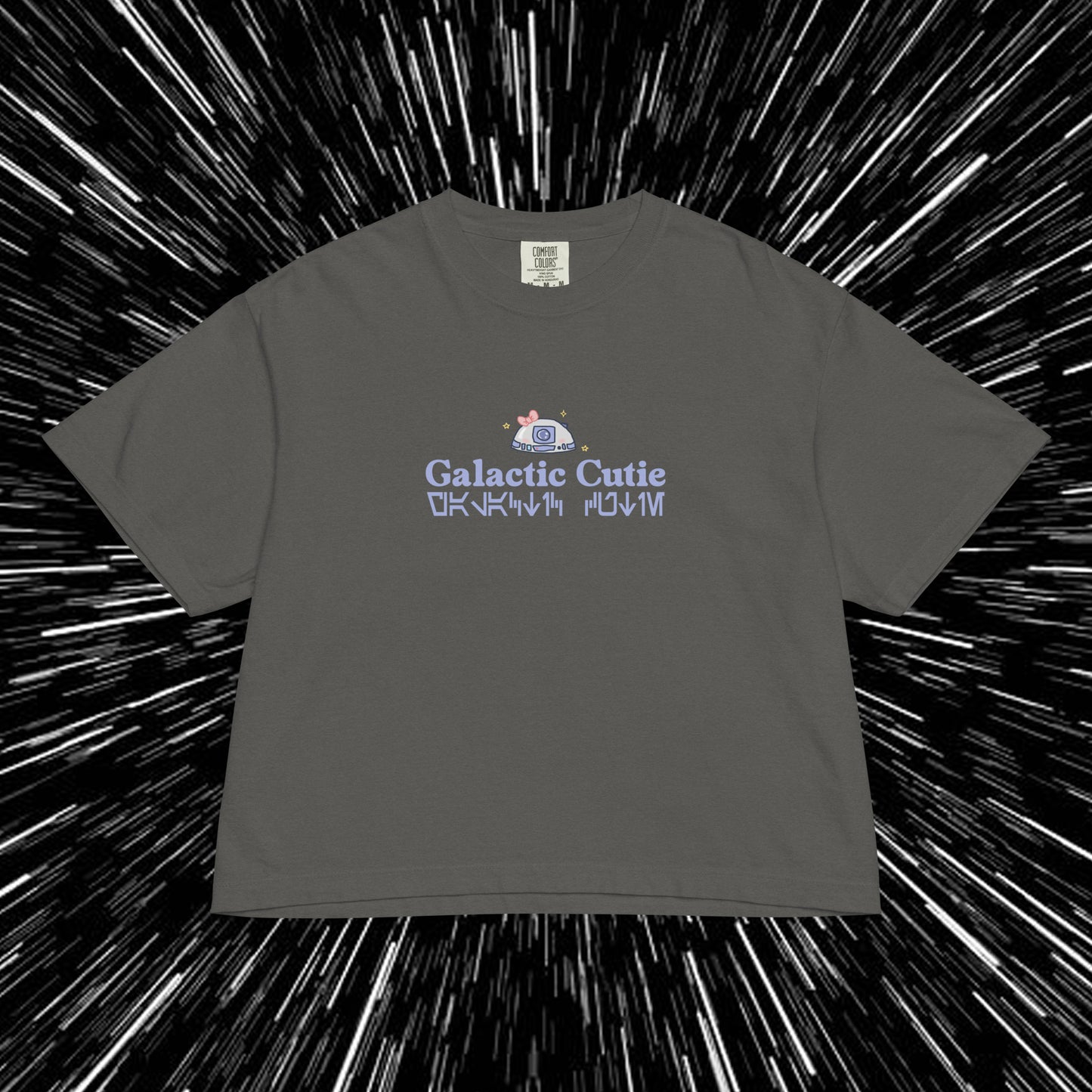 Galactic Cutie Heavyweight Boxy Tee