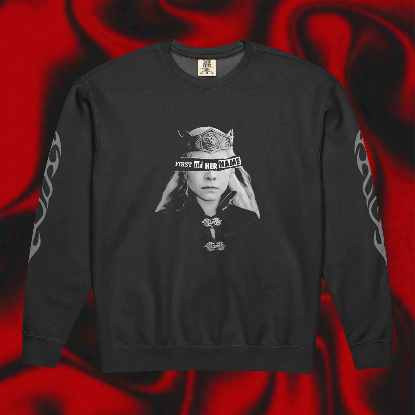 Gods Save The Queen Premium Crewneck