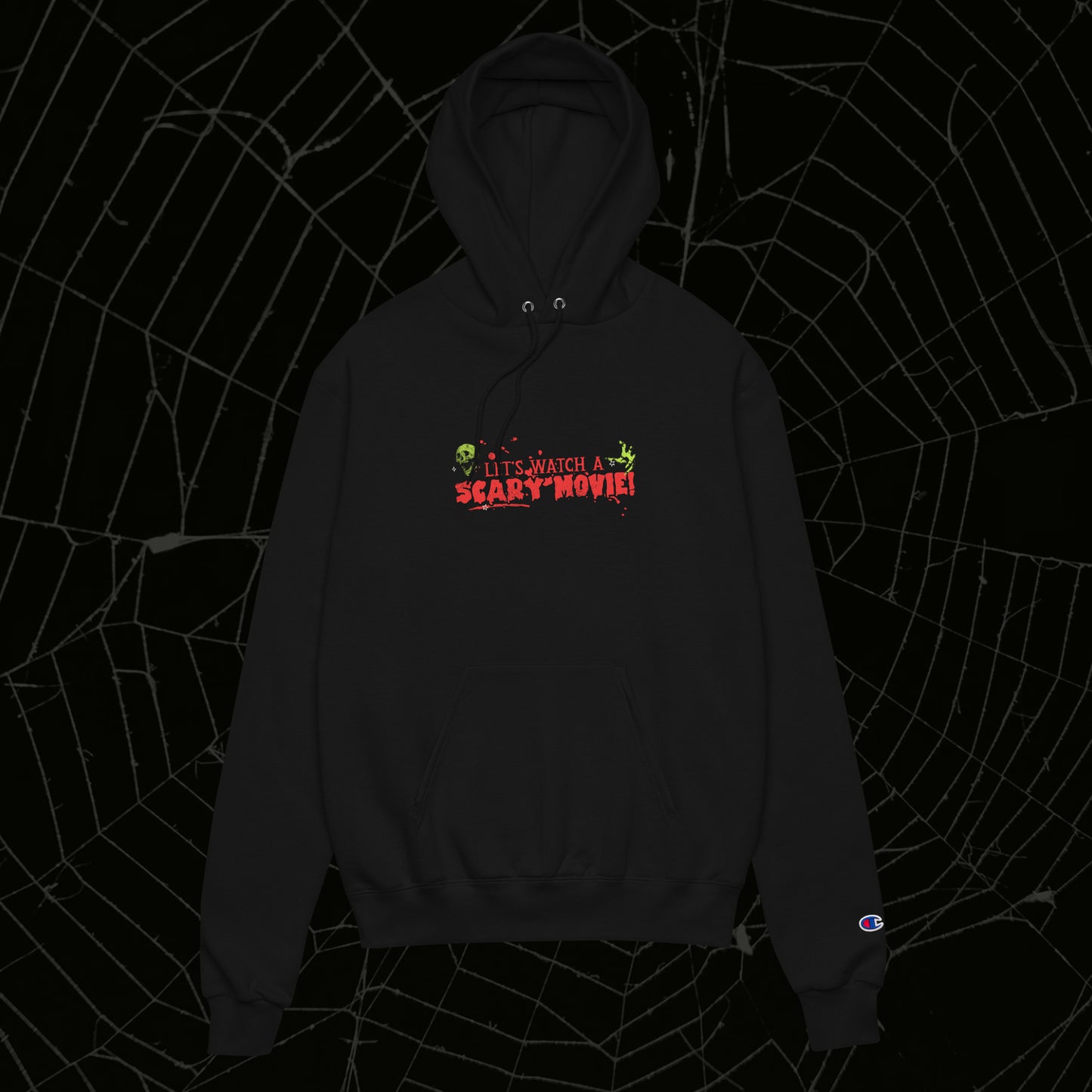 I Love Scary Movies Champion Hoodie