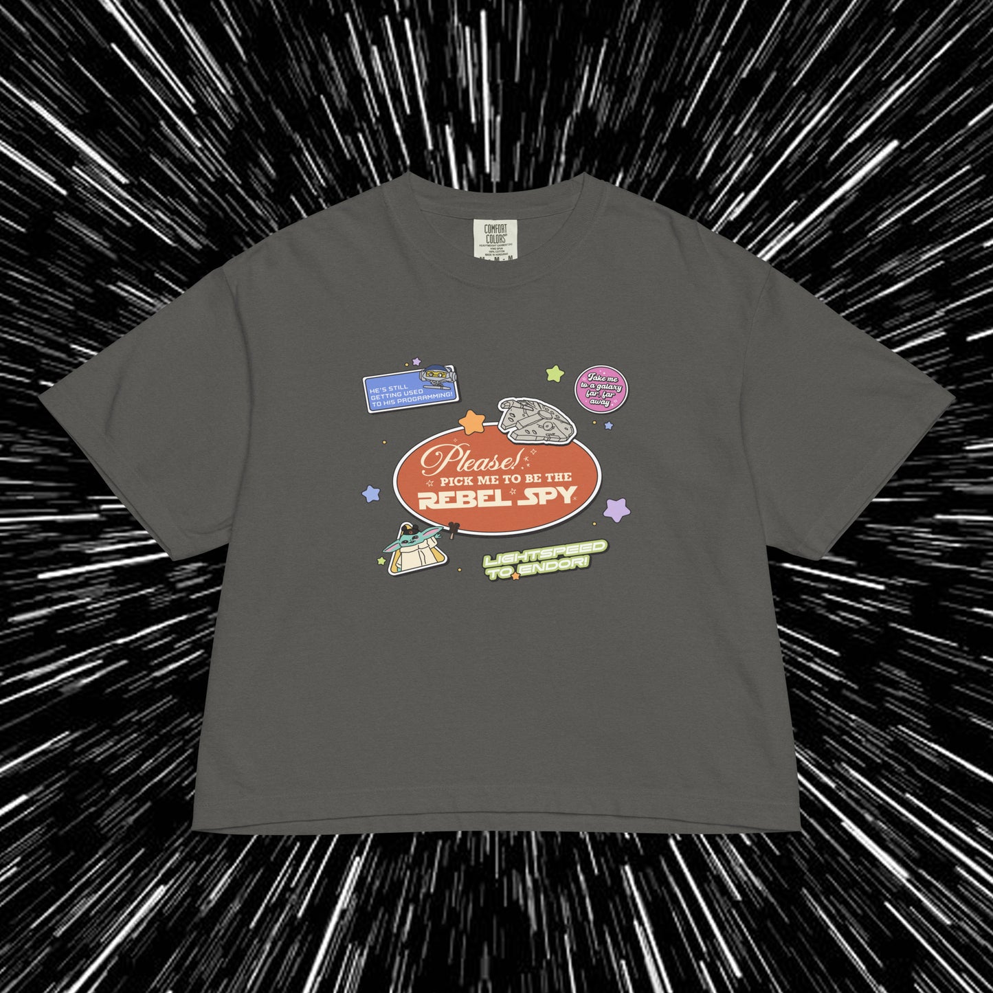 Galactic Starcruiser Heavyweight Boxy Tee