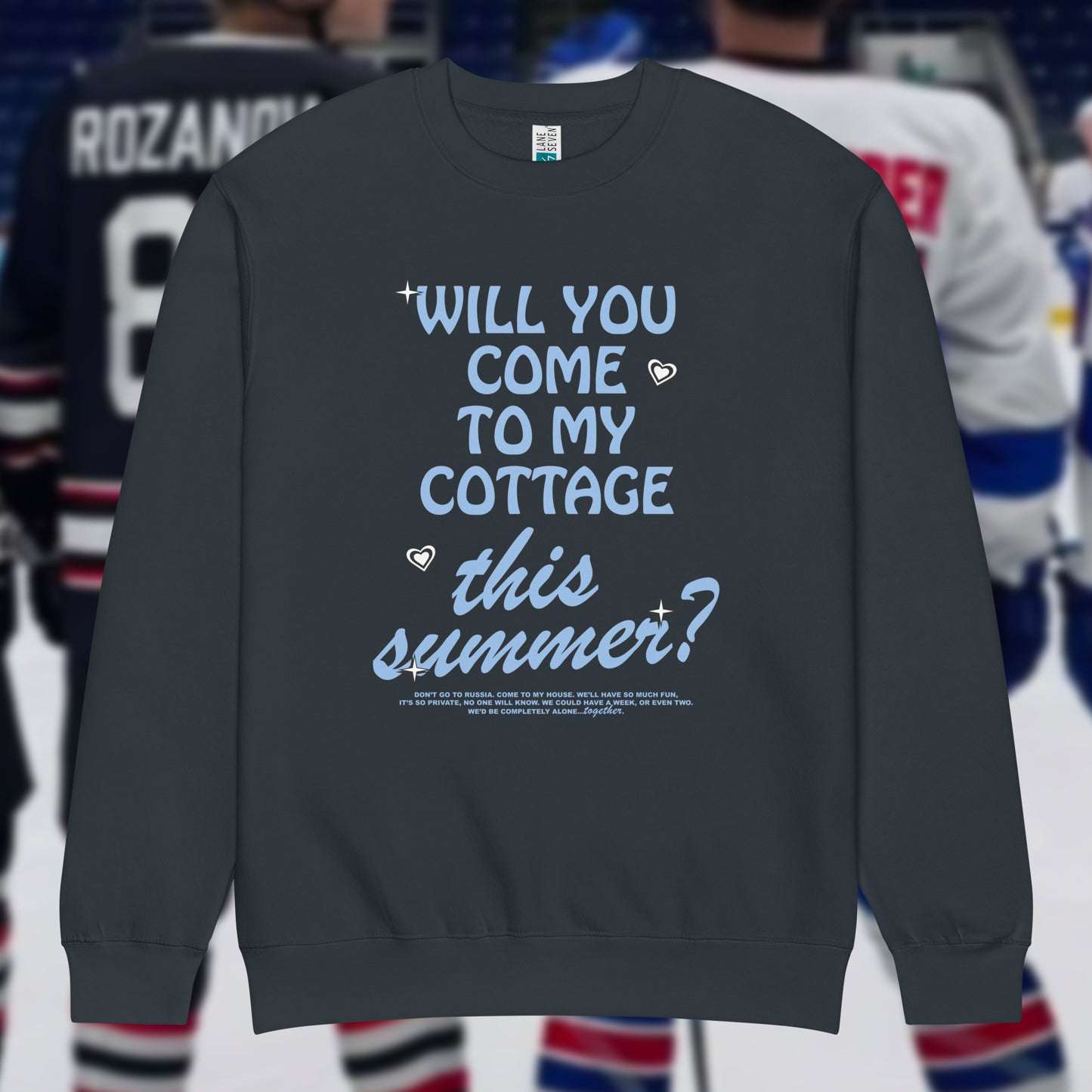 Cottage Summer Premium Crewneck