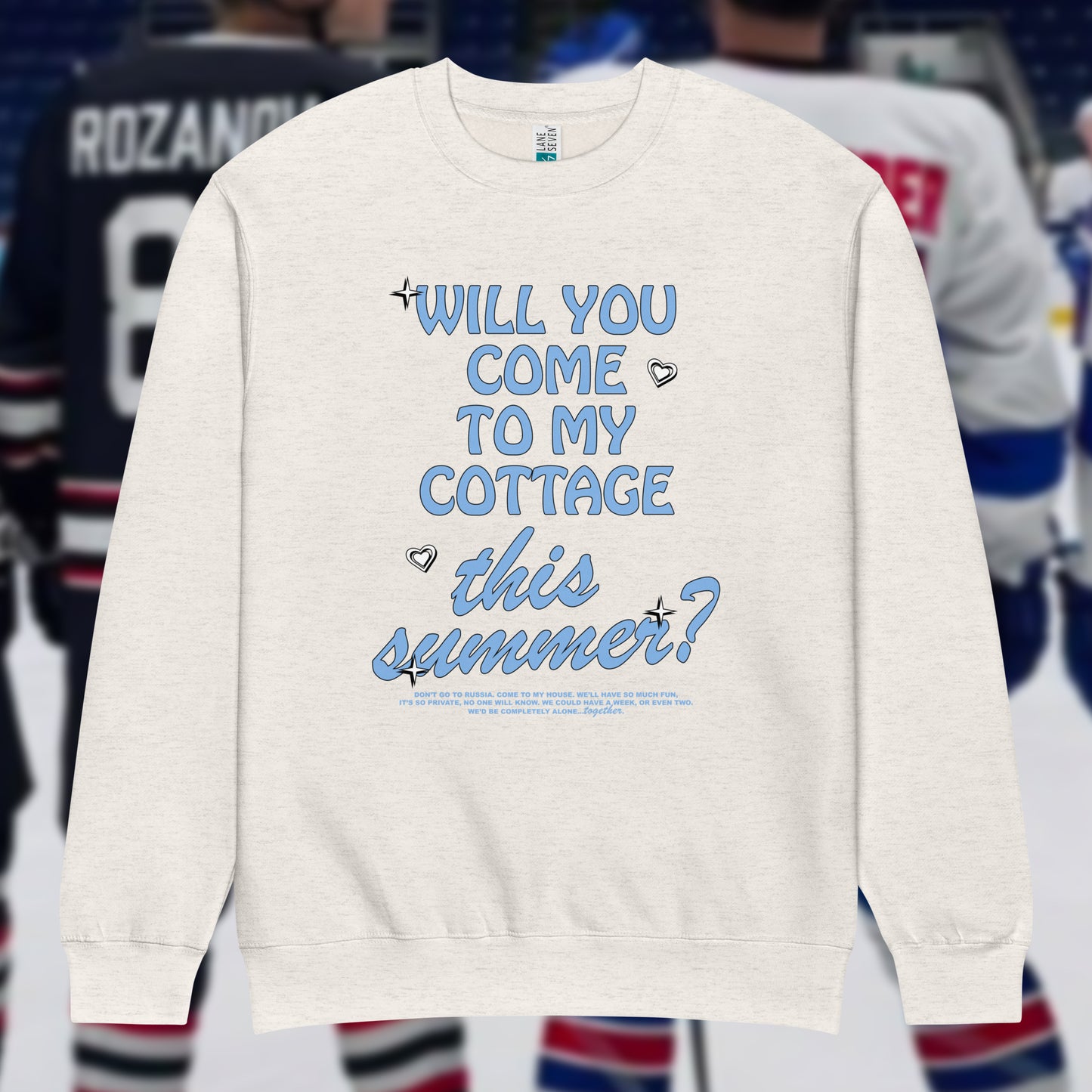 Cottage Summer Premium Crewneck