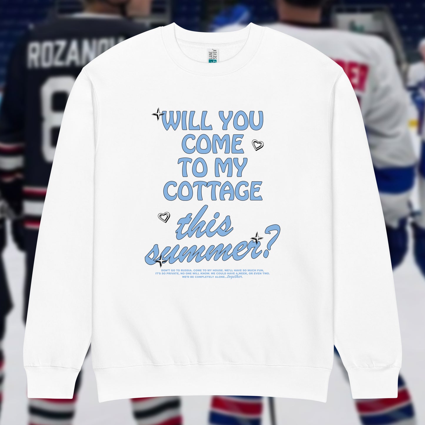 Cottage Summer Premium Crewneck