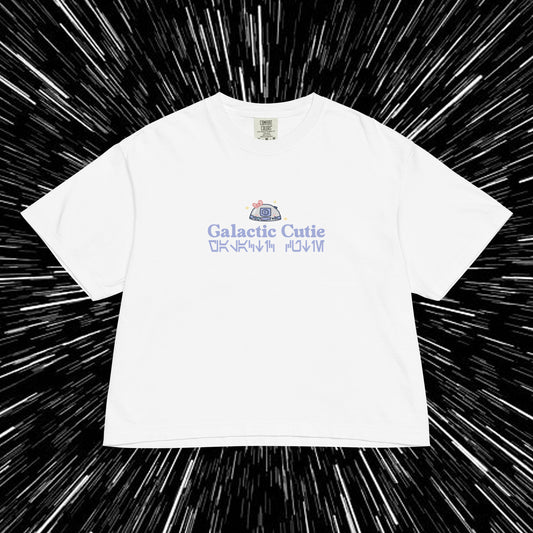 Galactic Cutie Heavyweight Boxy Tee