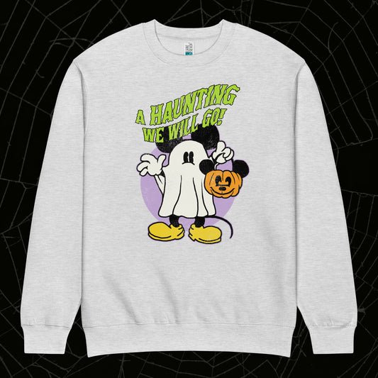 Ghost Mouse Premium Crewneck
