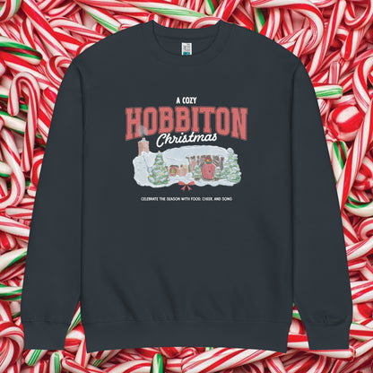 Cozy Hobbit Christmas Premium Crewneck