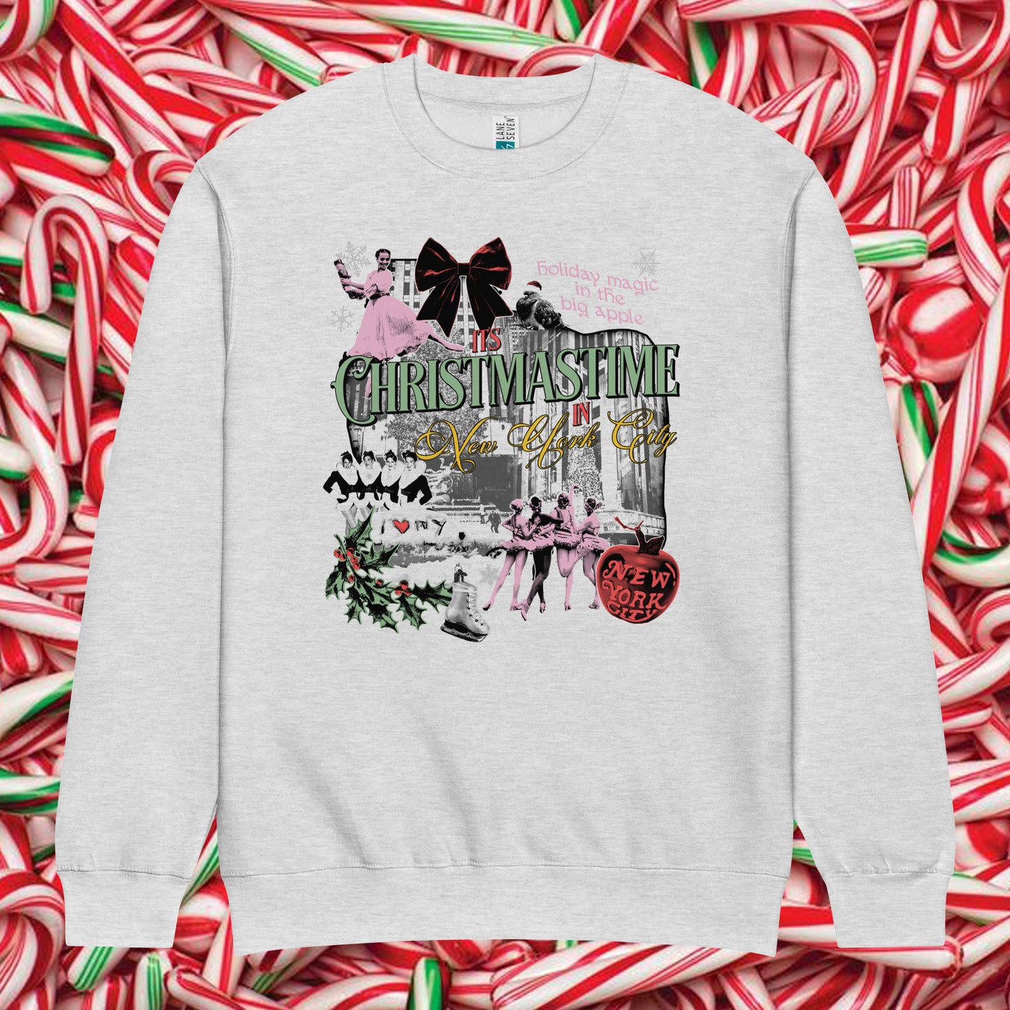 Christmas In The City Premium Crewneck