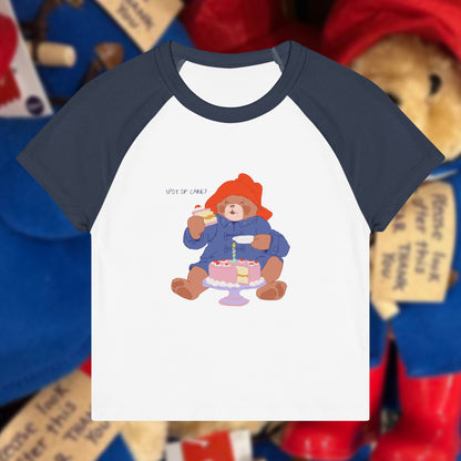 Marmalade Cake Women’s Raglan Baby Tee