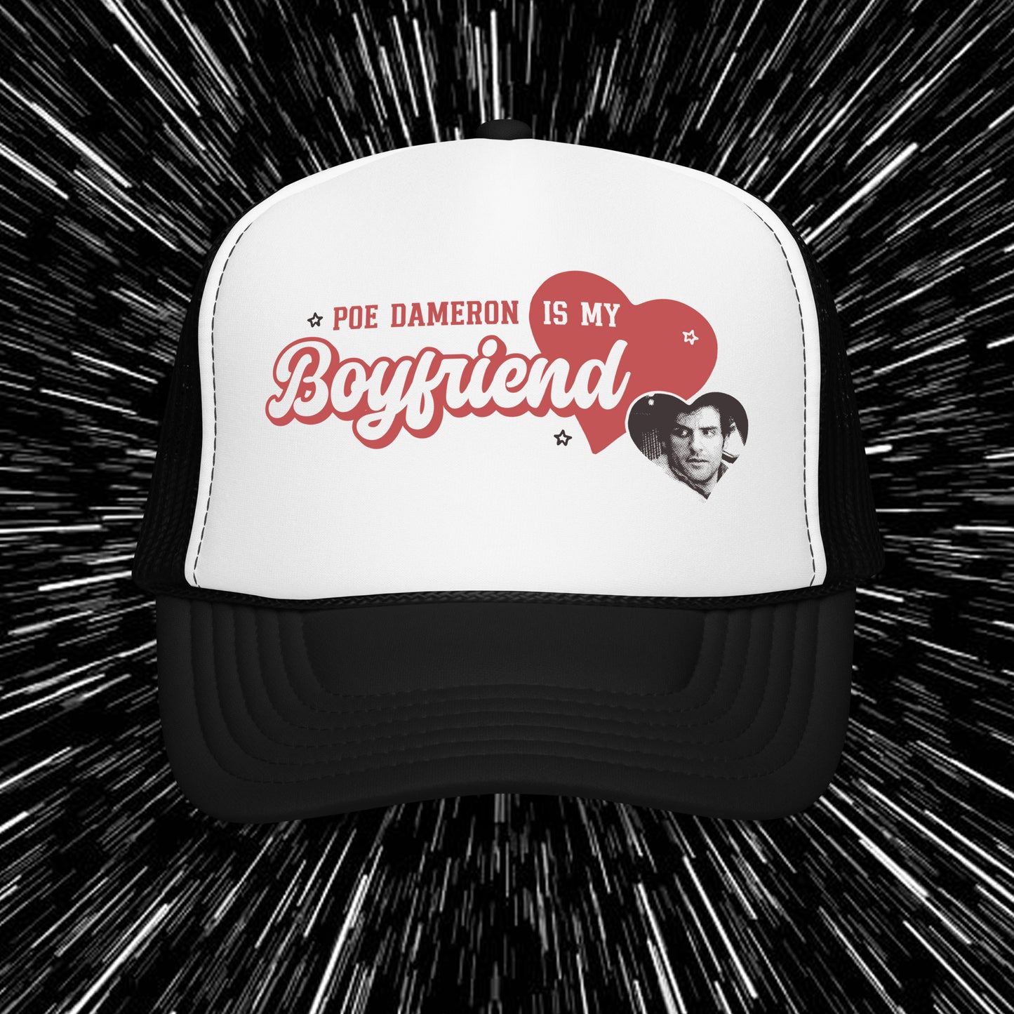 Black Leader Foam Trucker