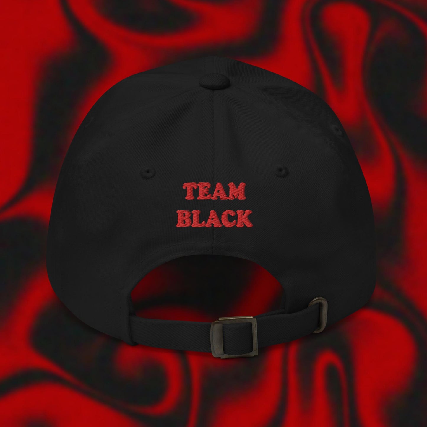 Team Black Dad Hat