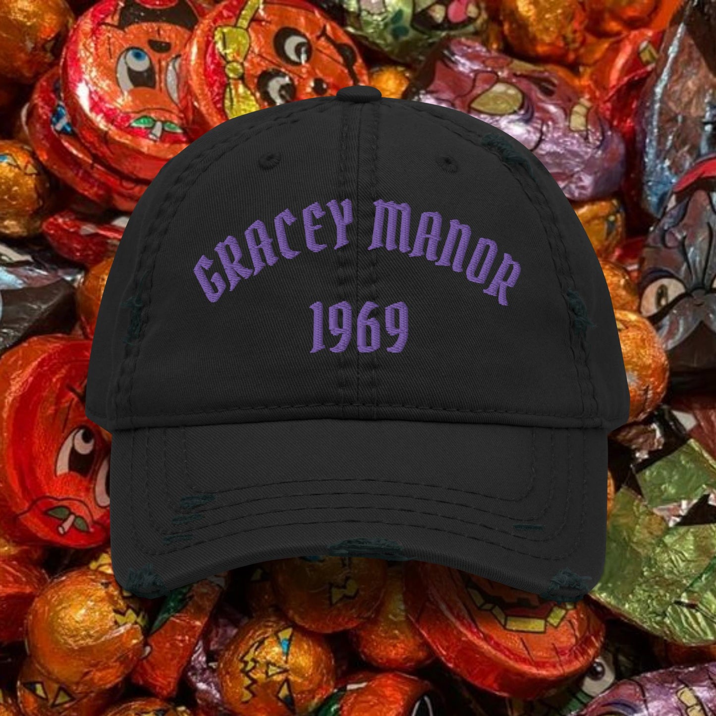 Gracey Manor Distressed Dad Hat