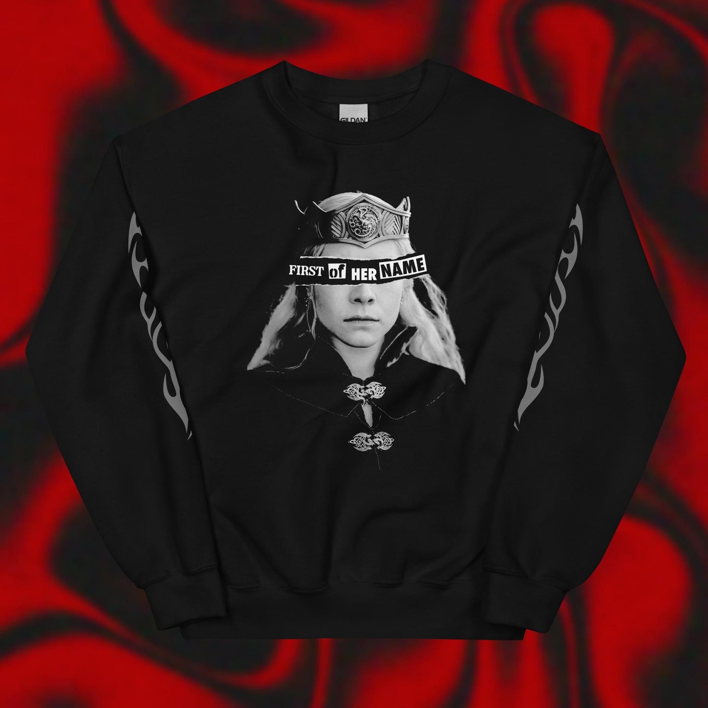 Gods Save The Queen Crewneck