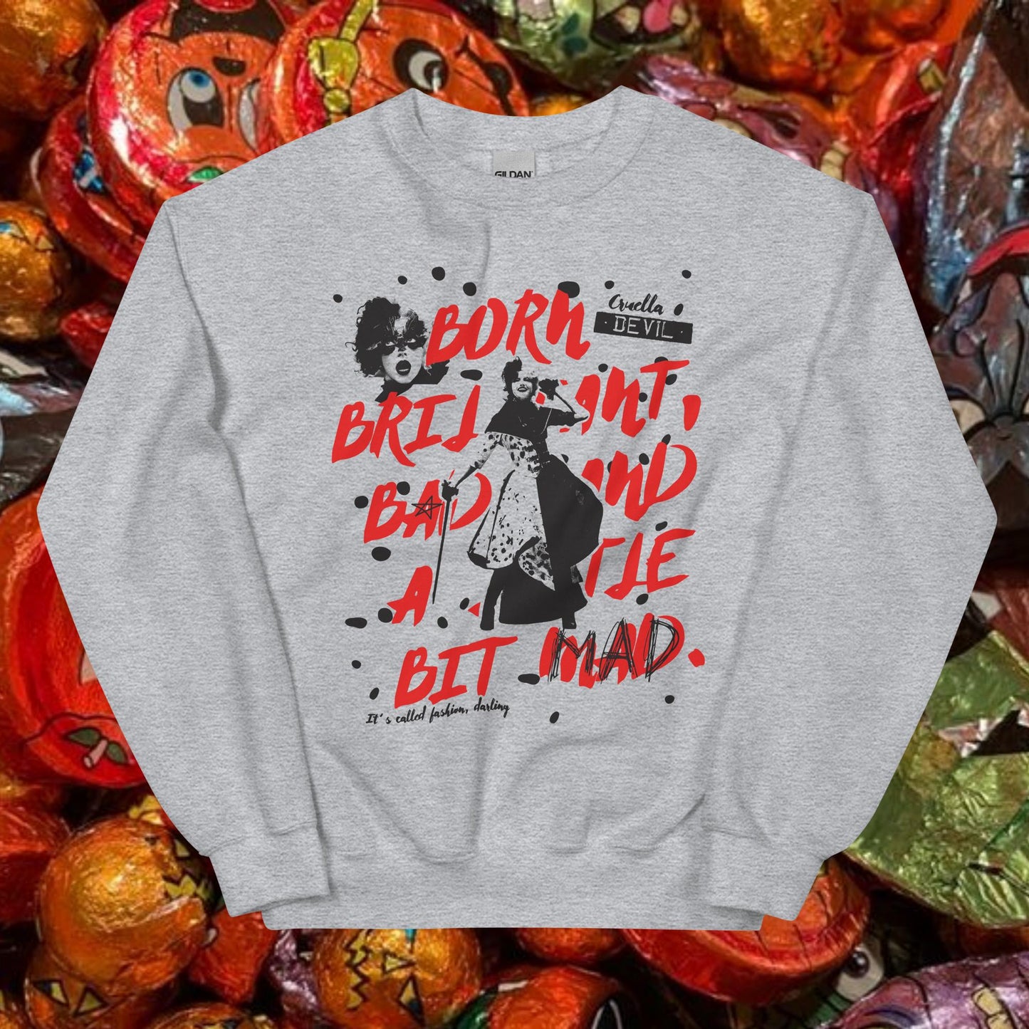 A Little Bit Mad Crewneck