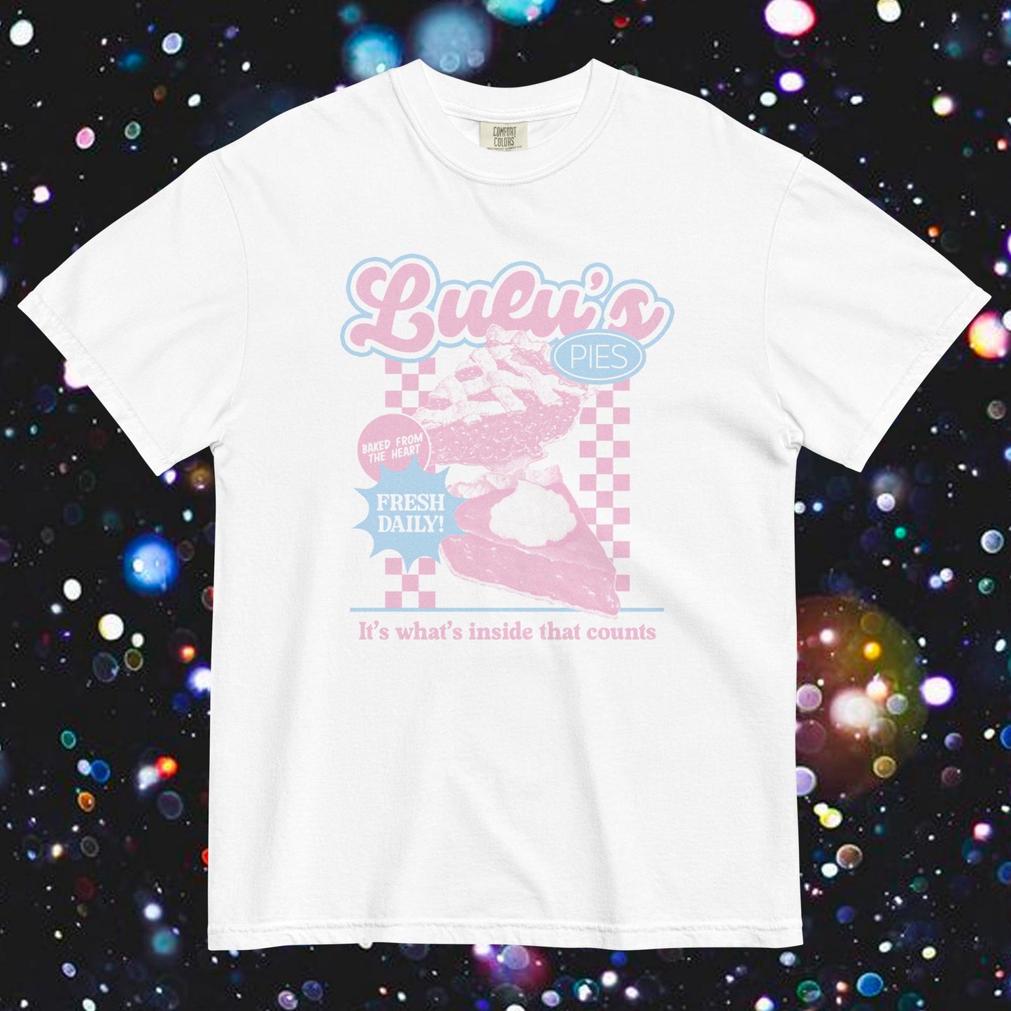 Lulu's Pies Tee (Marshmallow Mermaid Pie Variant)